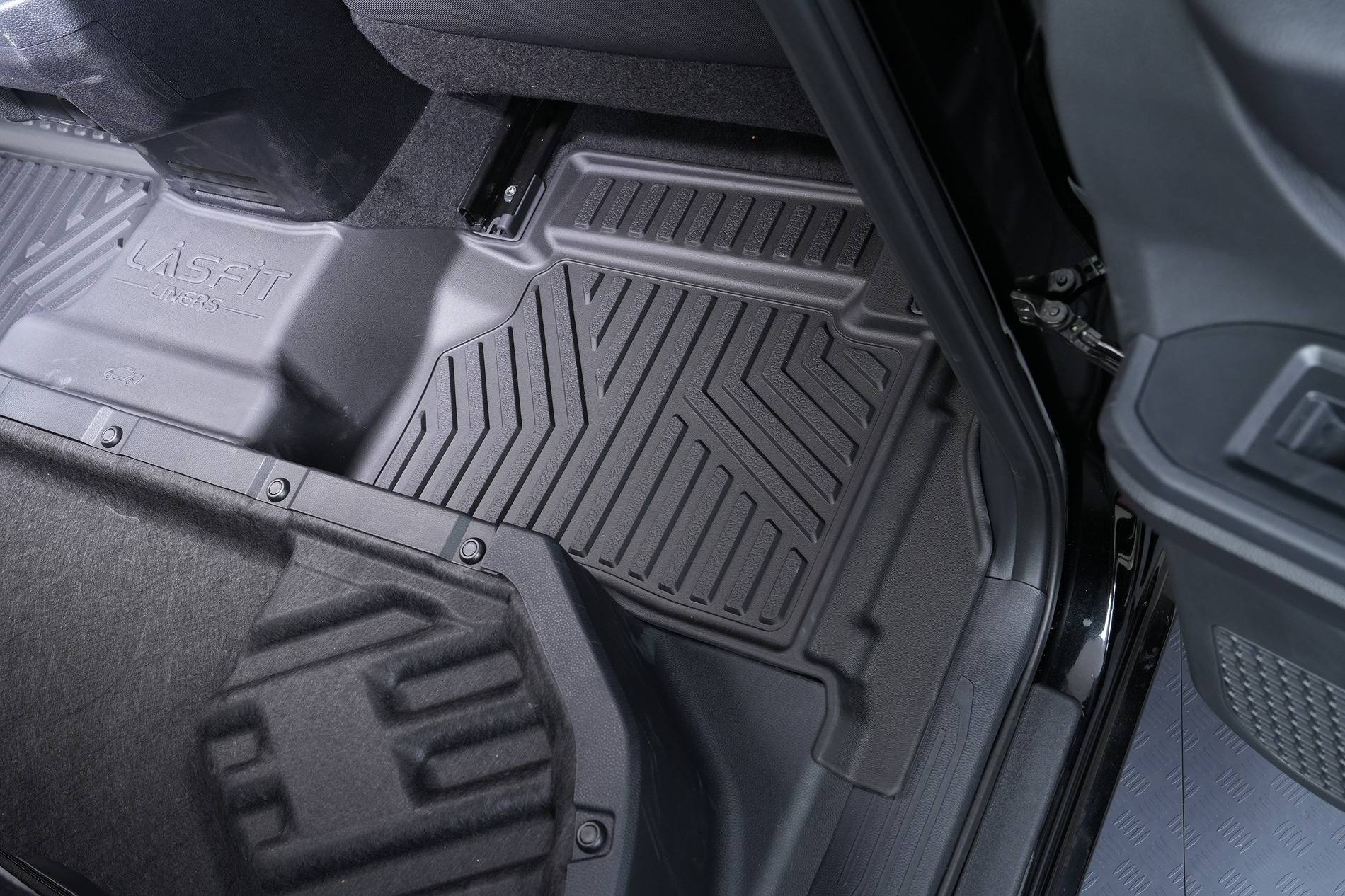 2024 Tacoma What is the best part of Tacoma 2024 in your opinion? Share your mods! Second Row Floor Mats of Tacoma 2024.JPG