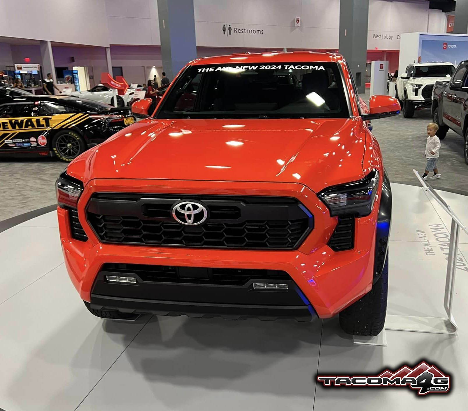 2024 Tacoma 2024 Tacoma TRD OFF-ROAD Specs, Prices, Features & Photos Solar Octane 2024 Toyota Tacoma TRD Off-Road Miami Auto Show 20