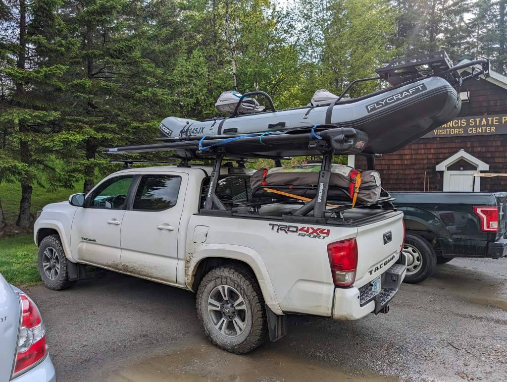 2024 Tacoma Retrax tonneau with bed rack? Taco Loaded