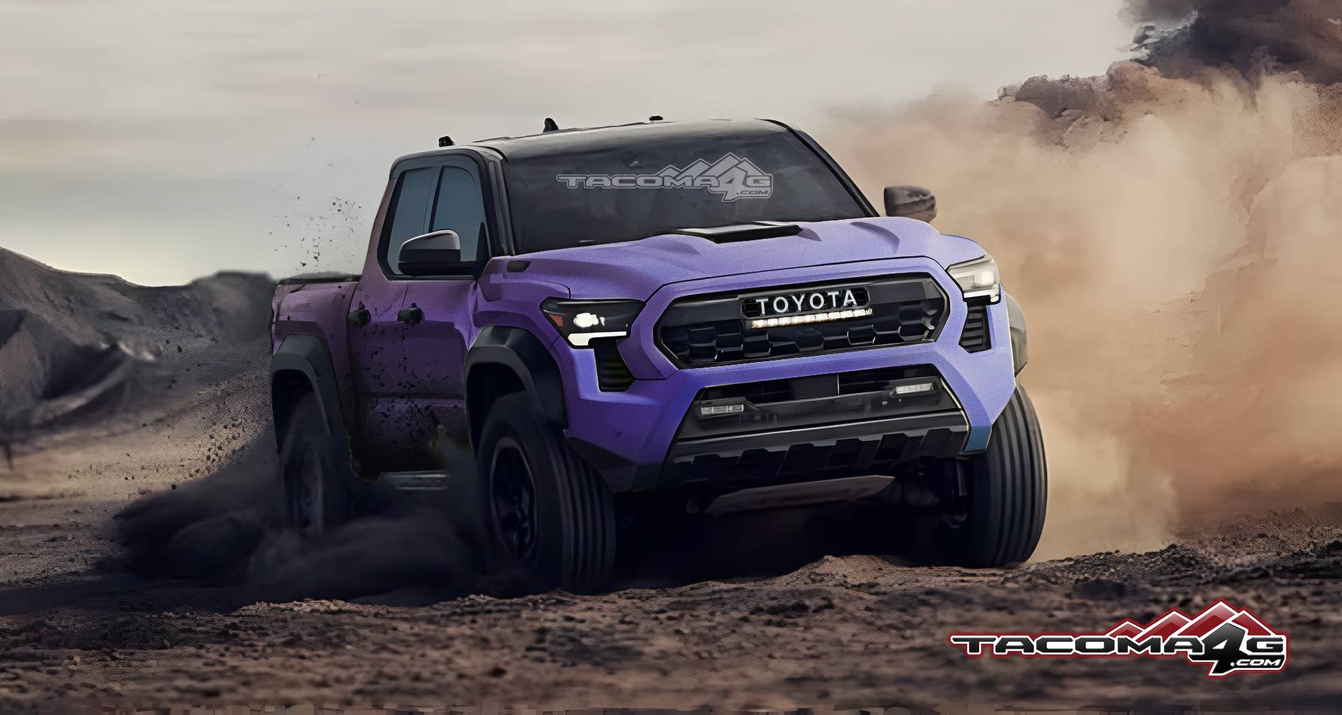 2024 Tacoma 2024 Tacoma TRD Pro Colors Previews Taco-Medium-Purple