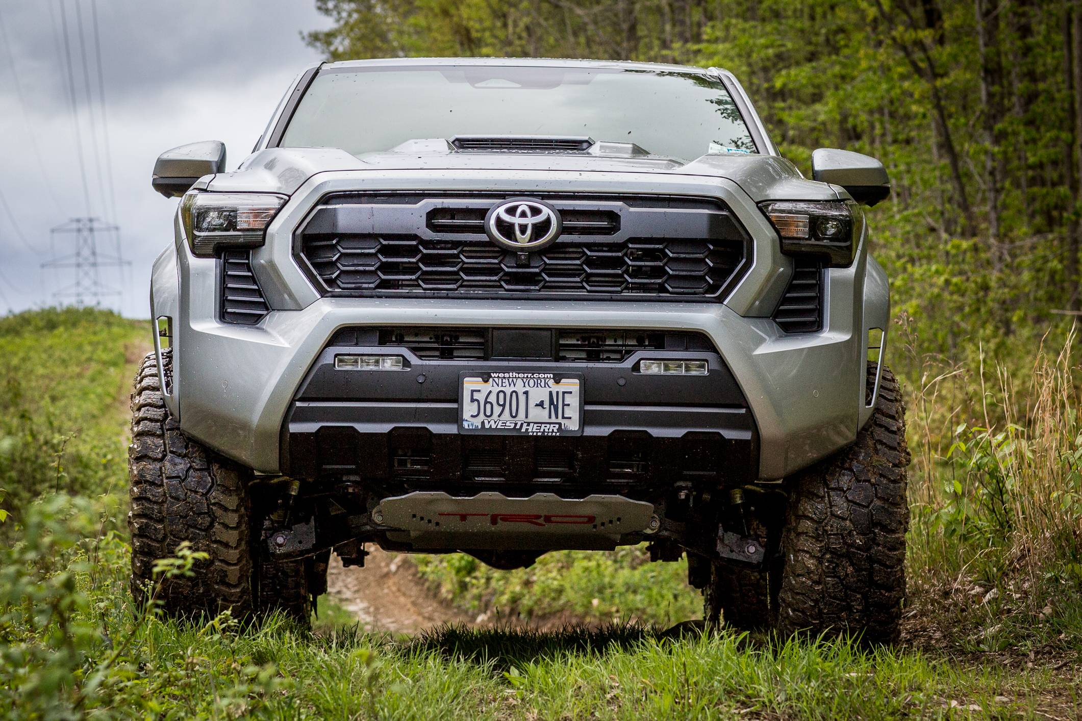 2024 Tacoma 35's Mickey Thompson Baja Boss AT Tires on 2024 Tacoma TRD Sport w/ Westcott Lift Tacoma 4G 19 inch Six Pack -15