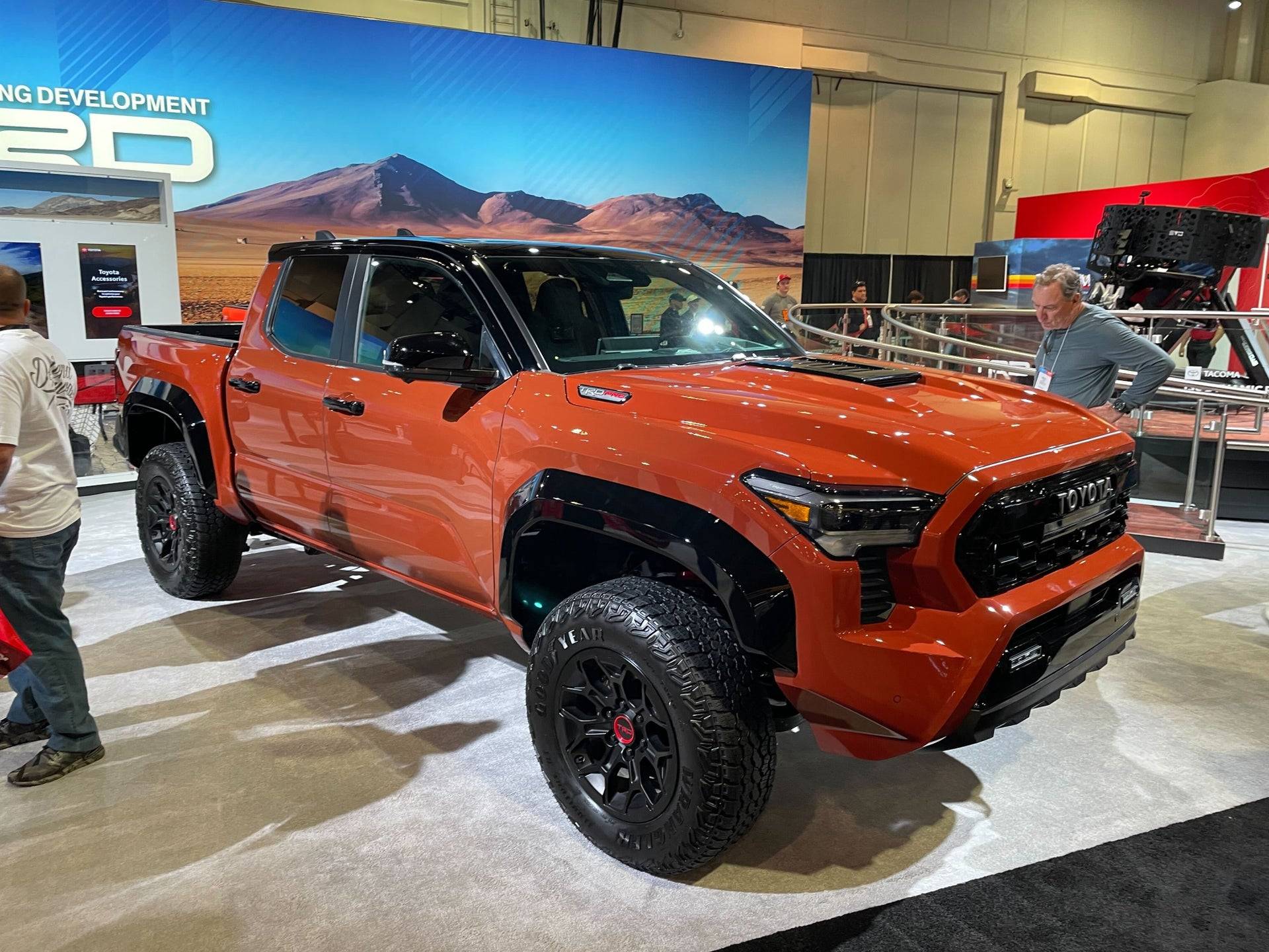 2024 Tacoma Terra TRD Pro @ SEMA 2023 Terra color TRD Pro 2024 Tacoma 5