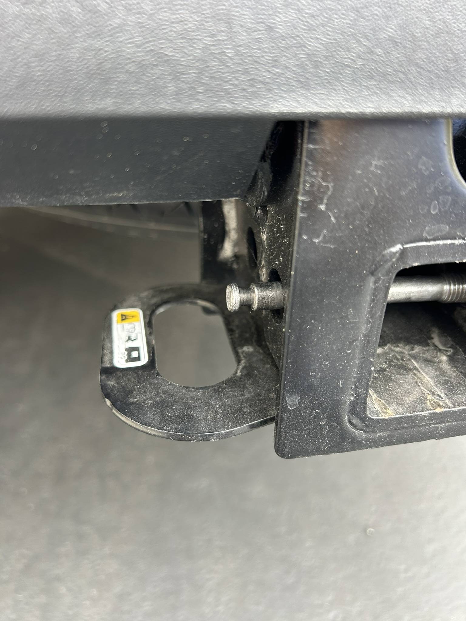 2024 Tacoma OEM Hitch For Bike Carriers not working well? Thule hitch pin.JPEG