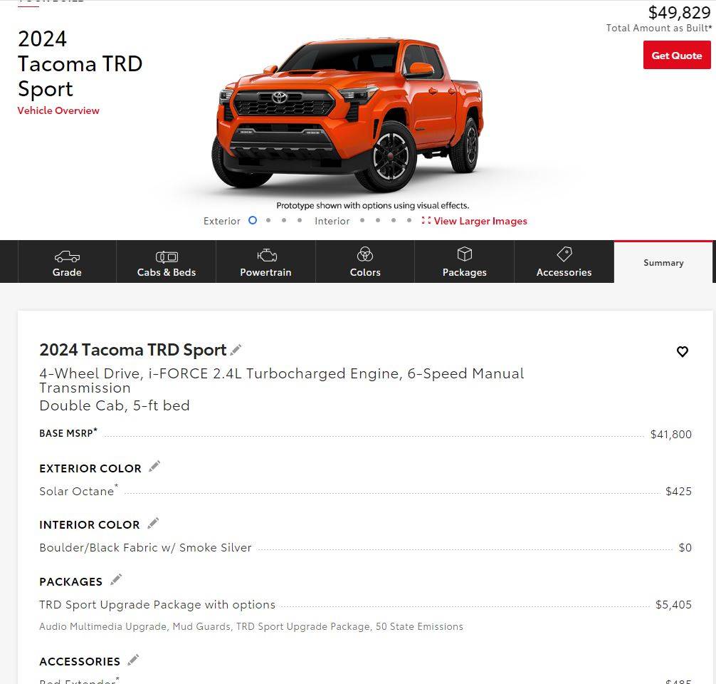 2024 Tacoma 2024 Tacoma Build and Price Configurator Now Live! - Post Up Your Builds!! TRD Sport SO.JPG