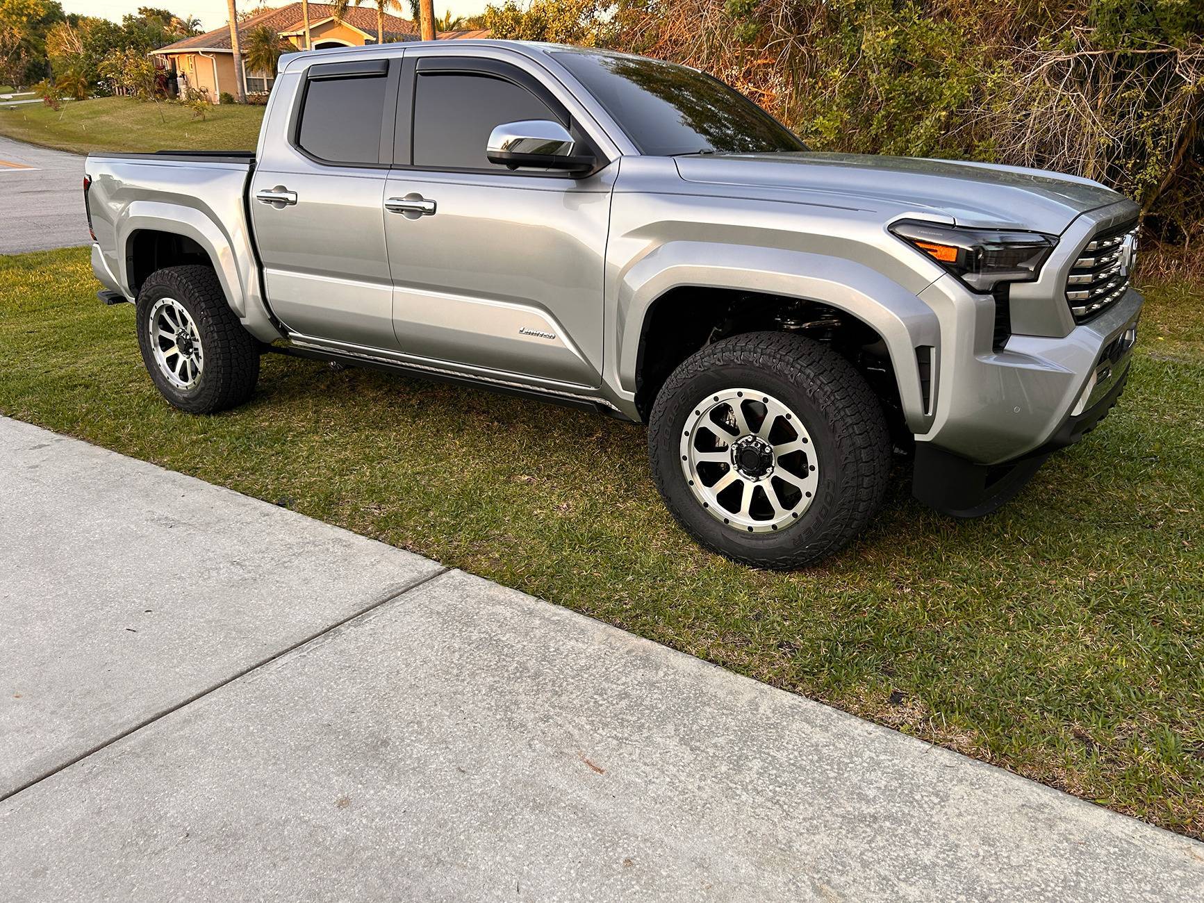 2024 Tacoma New Tires & Wheels on My Limited: 18" American Outlaw + Cooper Discoverer Road + Trail AT Tires truck-1-jpe