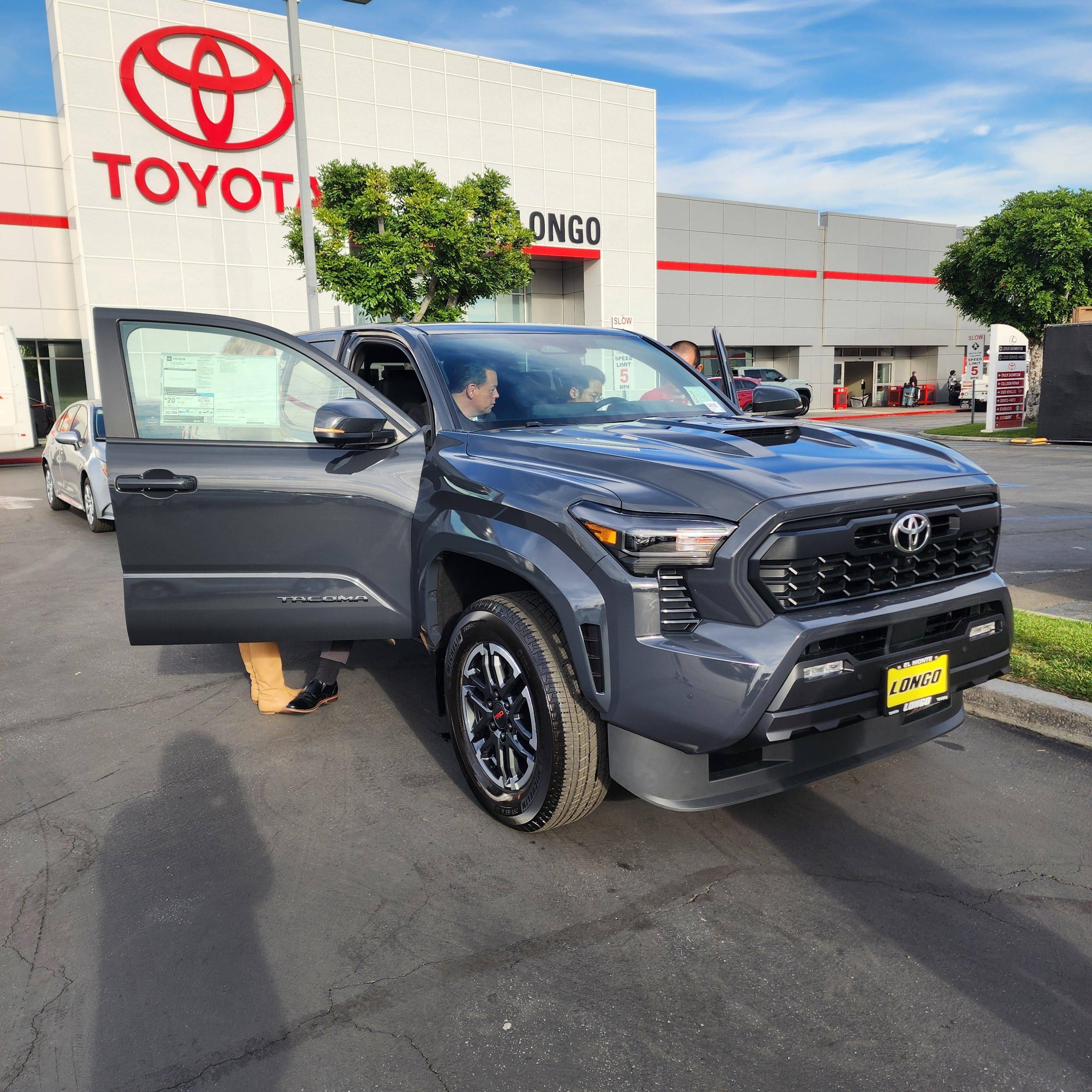 2024 Tacoma Updates of 2024 Tacomas on dealer lots (dealership, pricing, photos) Underground 2024 Tacoma TRD Sport 2