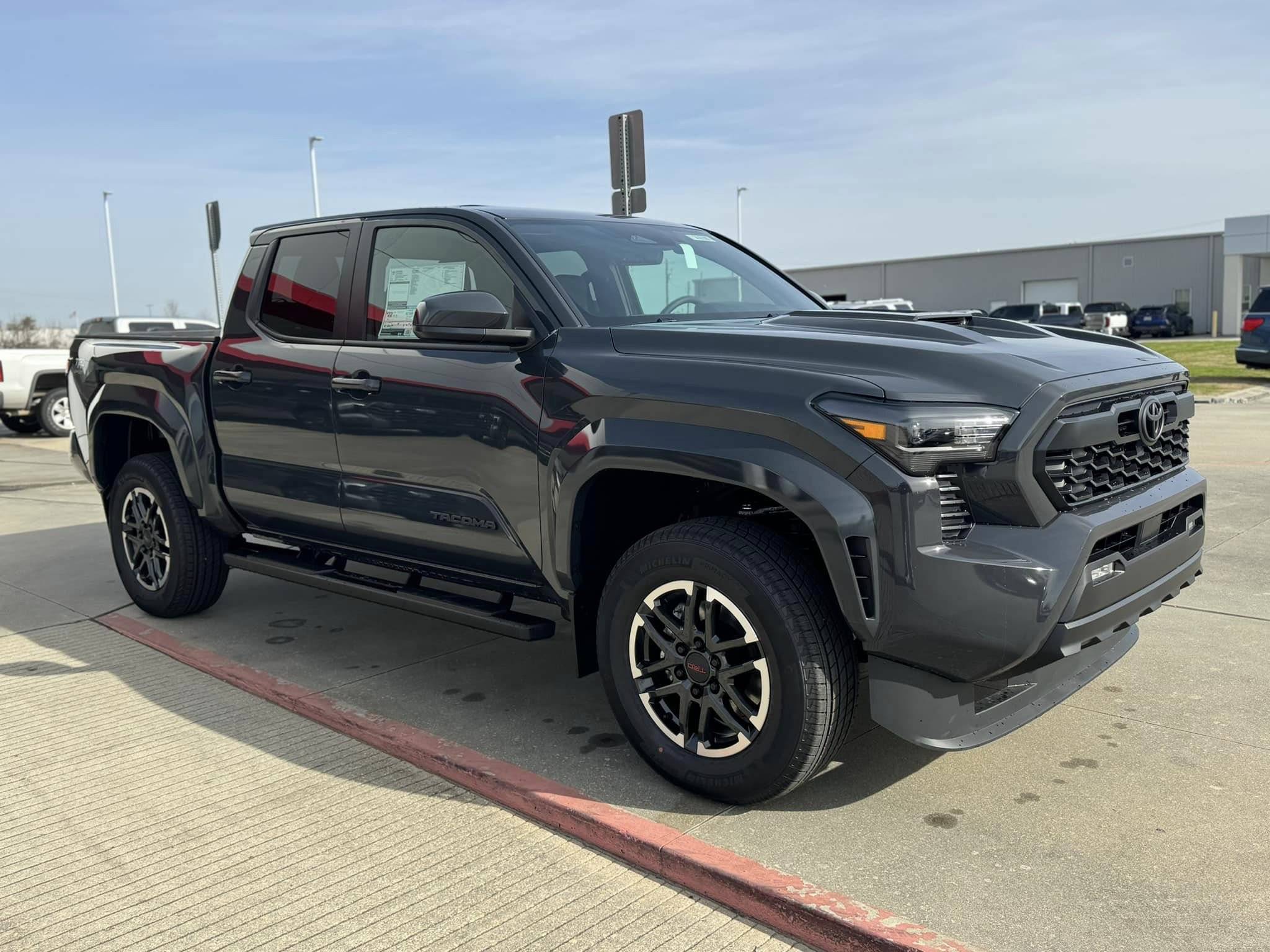 2024 Tacoma Updates of 2024 Tacomas on dealer lots (dealership, pricing, photos) Underground 2024 Tacoma TRD Sport Interior & Exterior 5