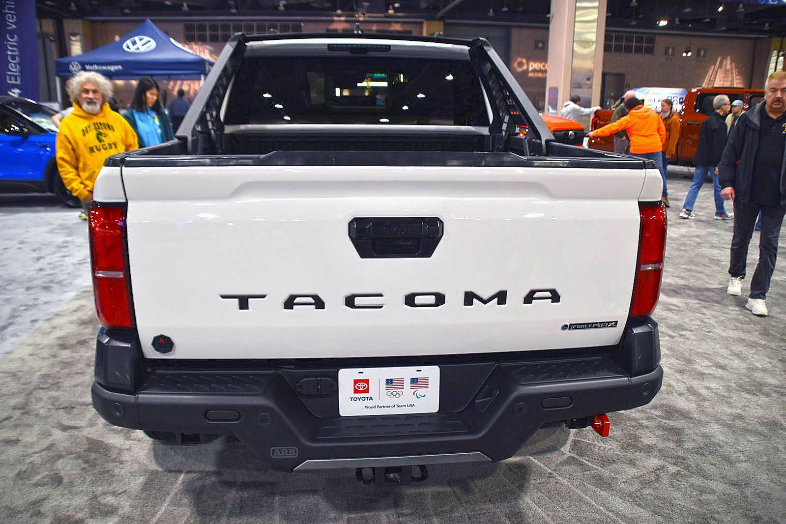 2024 Tacoma ICE CAP 2024 Tacoma Thread (4th Gen) White Wind Chill Pearl 2024 Tacoma Trailhunter @ Philadelphia Auto Show4