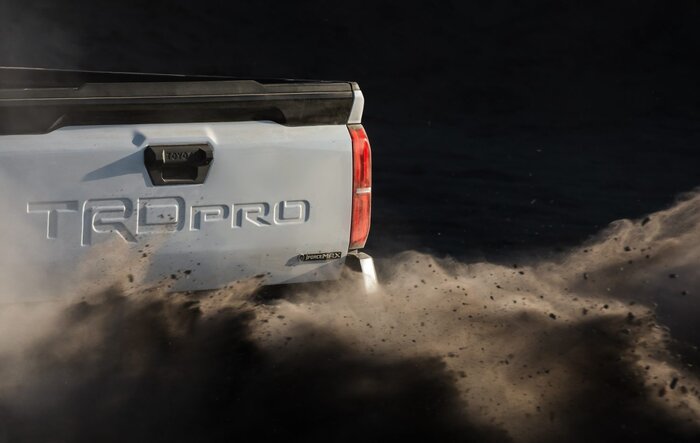 2024 Toyota Tacoma TRD Pro Tailgate Revealed! Confirms Electrified i-Force Max Hybrid Engine