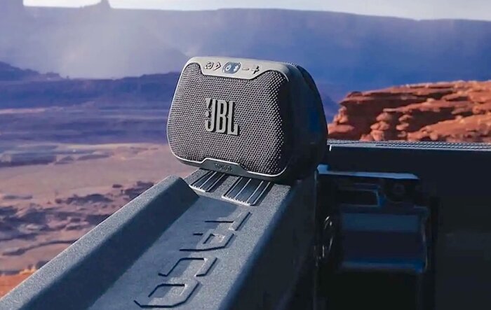 04/25 Teaser: 2024 Tacoma has removable JBL bluetooth speaker option + dash/truck bed previewed