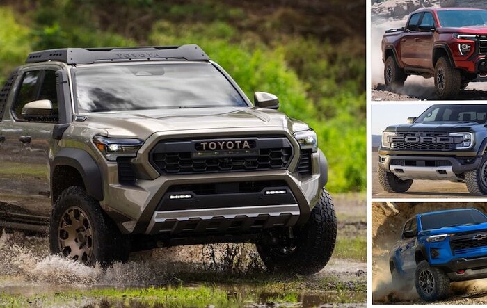 2024 Tacoma Accepts All Challengers: Trims Compared to Colorado, Canyon and Ranger