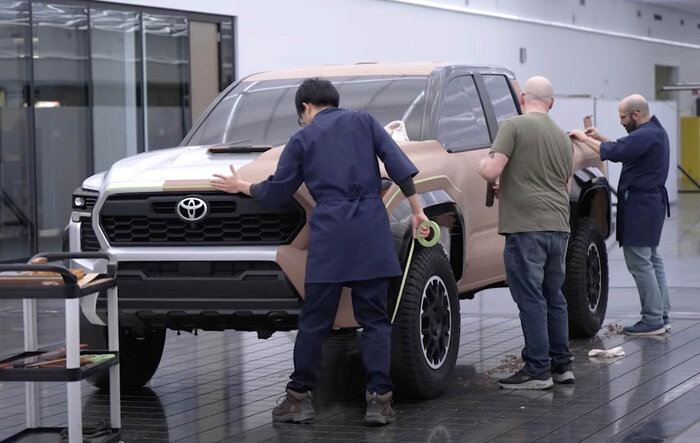 How Calty Designed the All-New 2024 Tacoma