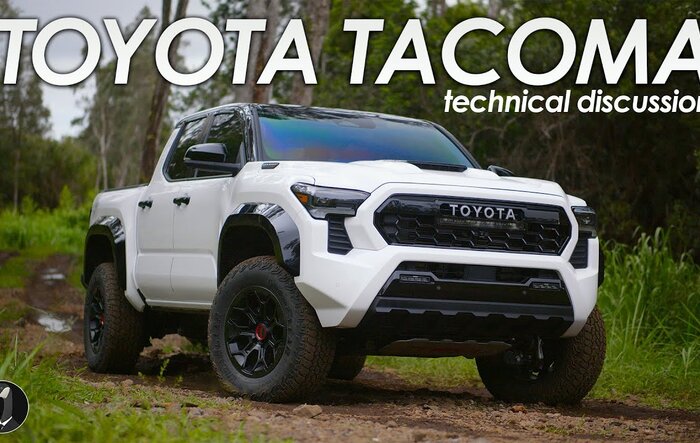 Savagegeese reviews 2024 Toyota Tacoma with Chief Engineer - tech dive