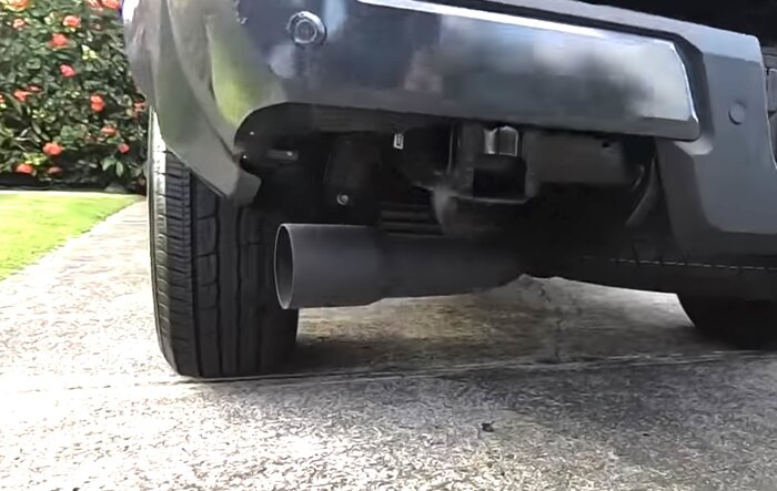 DIY Matte Black Exhaust Tips on 2024 Tacoma (Spray Paint)
