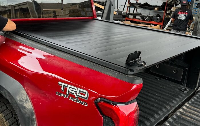 Retrax Pro XR Retractable Tonneau Cover Installed on 2024 Tacoma