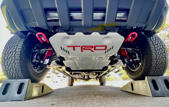 TRD Front Skid Plate Install on 2024 Tacoma