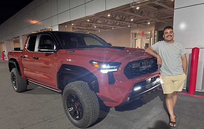 The First 2024 Tacoma TRD PRO (Terra) in Las Vegas is Mine!