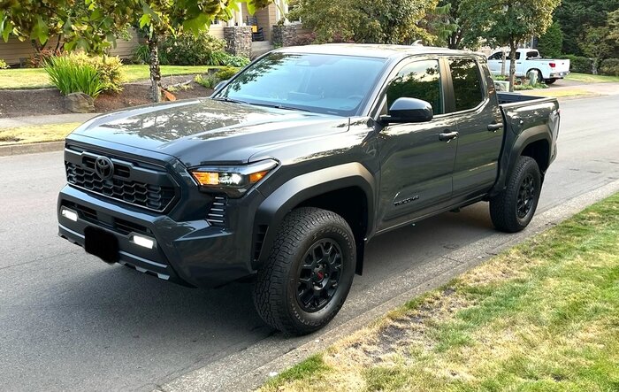 Installed TVD blackout wheel vinyls on my TRD Off-Road