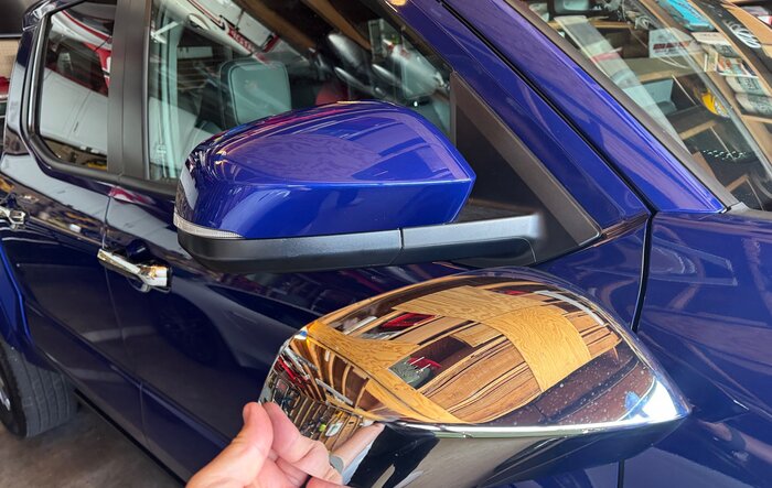 Color-Matched Side View Mirror Covers - Part Numbers # and Installed Pics (on 2024 Tacoma Limited)