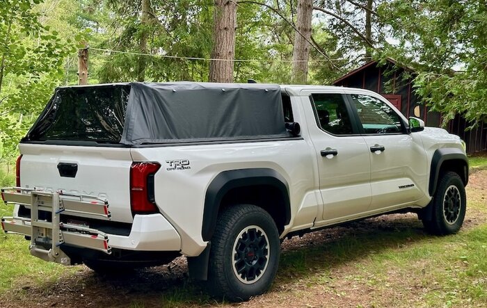 Fas-Top Traveler (all in one tonneau & soft topper) for 2024 Tacoma initial review