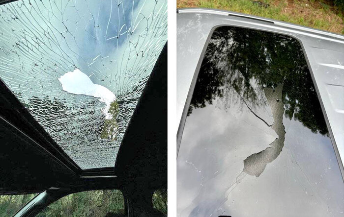 Sunroof exploded & shattered on my 2024 Tacoma Limited (Photos Uploaded)