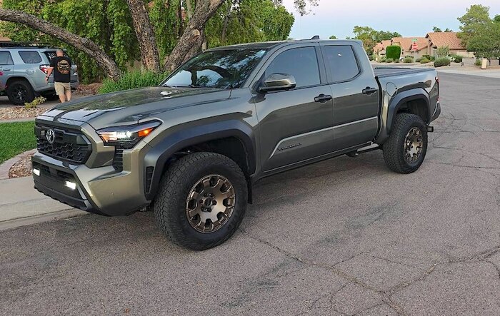 Trailhunter Wheels (265/70R18) on Stock 2024 TRD Off-Road