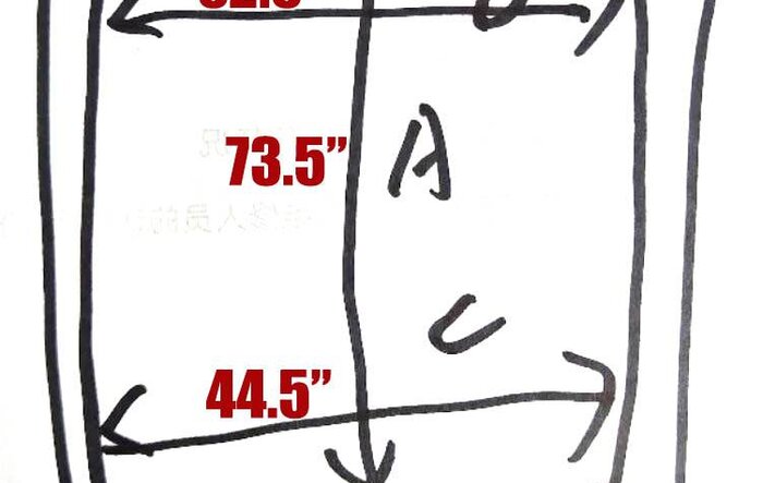 Dimensions of 6-ft foot bed interior on 2024 Tacoma (length, width, between wheel wells)