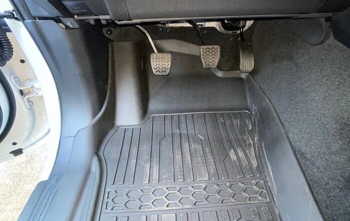 All weather Floor Mats from TripleAliners for 2024 Tacoma 6sp Manuals