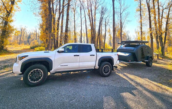 First trip towing with 2024 Tacoma TRD Off-Road iForce Max Hybrid