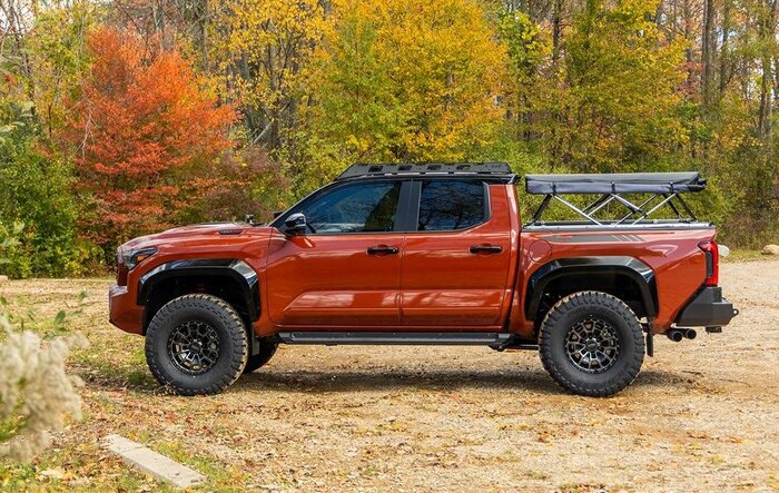 Old Man Emu Rear Lift Coils Springs (200 Series) installed on 4G Tacoma