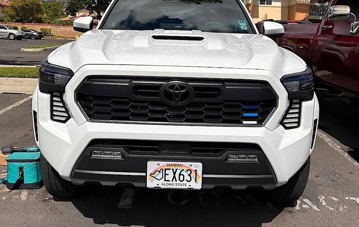 Fang Lights LED installation on 2024 Tacoma Sport