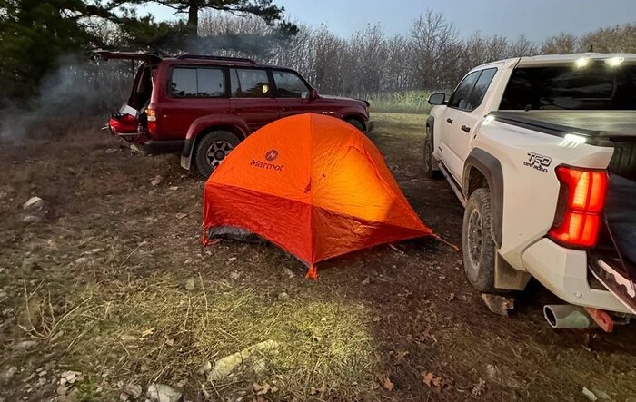 Took the TRD Off-Road on the Oklahoma K-trail