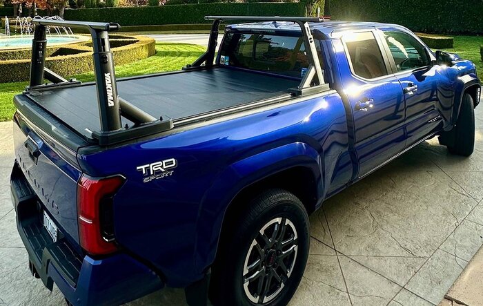 Bed Rack & Tonneau combo: Yakima Overhaul Rack & Retrax Pro Locking Tonneau