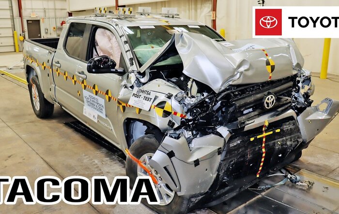 2025 Tacoma NHTSA Crash Test Results & Videos