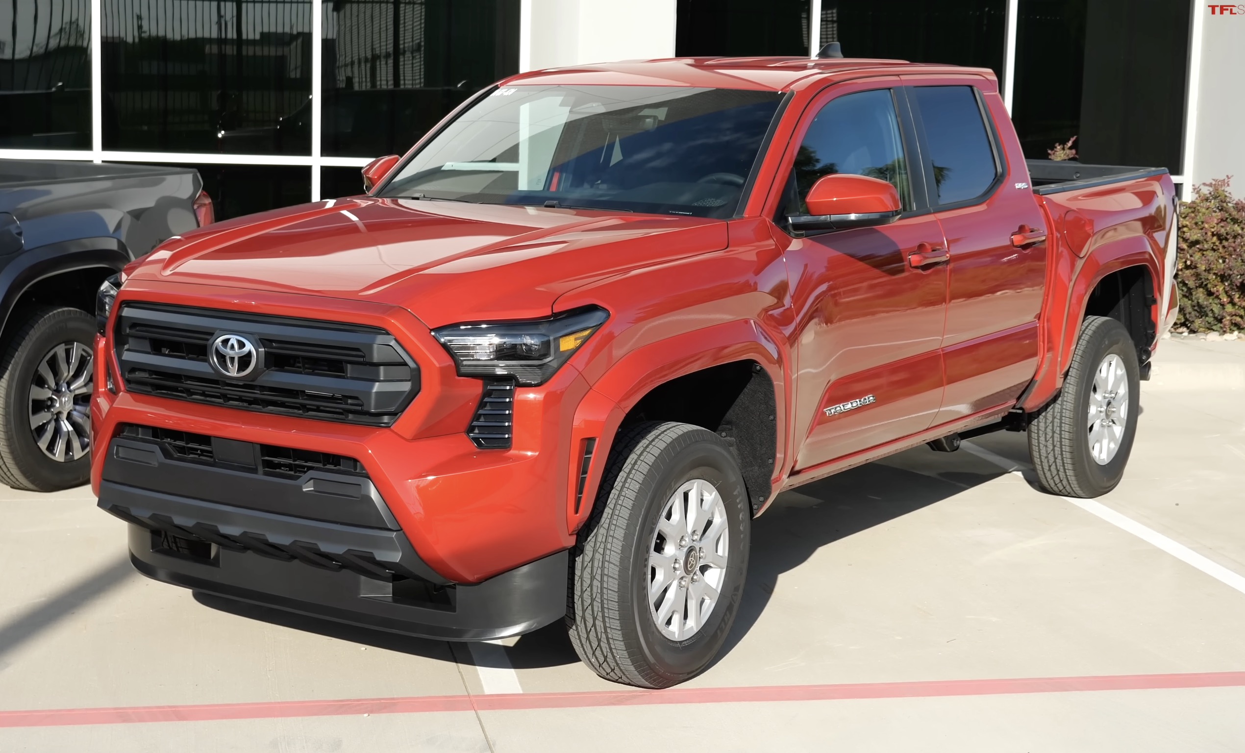 Rear Backseat Legroom in 2024 Tacoma TRD Pro w/ Isometric